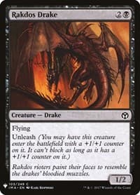Rakdos Drake - The List Reprints - Magic: The Gathering card