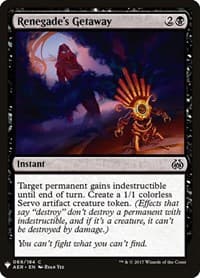 Renegade's Getaway - The List Reprints - Magic: The Gathering card