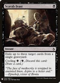 Scarab Feast - The List Reprints - Magic: The Gathering card