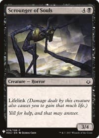 Scrounger of Souls - The List Reprints - Magic: The Gathering card
