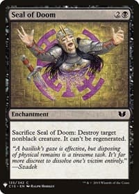 Seal of Doom - The List Reprints - Magic: The Gathering card