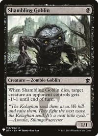 Shambling Goblin - The List Reprints - Magic: The Gathering card