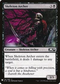 Skeleton Archer - The List Reprints - Magic: The Gathering card