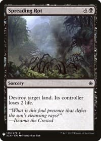 Spreading Rot - The List Reprints - Magic: The Gathering card