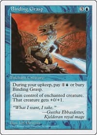Binding Grasp - Fifth Edition - Magic: The Gathering card