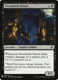 Stromkirk Patrol - The List Reprints - Magic: The Gathering card