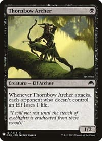 Thornbow Archer - The List Reprints - Magic: The Gathering card