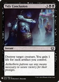 Tidy Conclusion - The List Reprints - Magic: The Gathering card