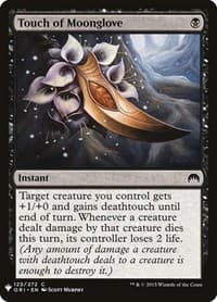 Touch of Moonglove - The List Reprints - Magic: The Gathering card