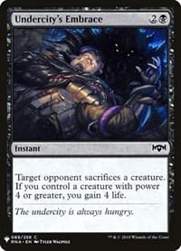 Undercity's Embrace - The List Reprints - Magic: The Gathering card