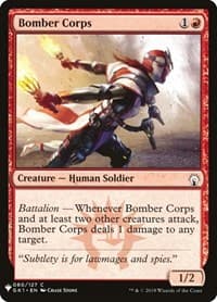 Bomber Corps - The List Reprints - Magic: The Gathering card