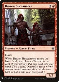 Brazen Buccaneers - The List Reprints - Magic: The Gathering card