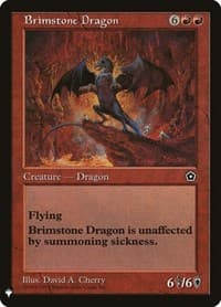 Brimstone Dragon - The List Reprints - Magic: The Gathering card