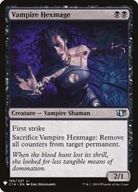Vampire Hexmage - The List Reprints - Magic: The Gathering card