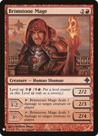 Brimstone Mage - The List Reprints - Magic: The Gathering card