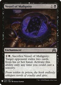 Vessel of Malignity - The List Reprints - Magic: The Gathering card