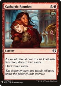 Cathartic Reunion - The List Reprints - Magic: The Gathering card
