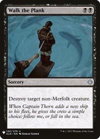 Walk the Plank - The List Reprints - Magic: The Gathering card