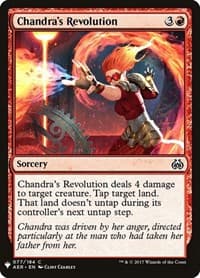 Chandra's Revolution - The List Reprints - Magic: The Gathering card