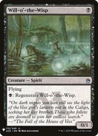 Will-o'-the-Wisp - The List Reprints - Magic: The Gathering card