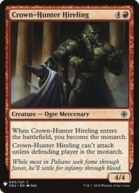 Crown-Hunter Hireling - The List Reprints - Magic: The Gathering card