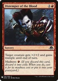 Distemper of the Blood - The List Reprints - Magic: The Gathering card