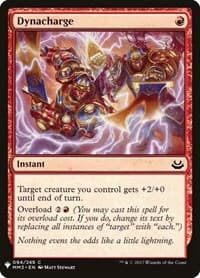 Dynacharge - The List Reprints - Magic: The Gathering card