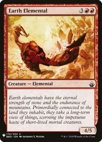 Earth Elemental - The List Reprints - Magic: The Gathering card