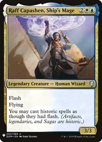 Raff Capashen, Ship's Mage - The List Reprints - Magic: The Gathering card