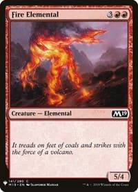 Fire Elemental - The List Reprints - Magic: The Gathering card