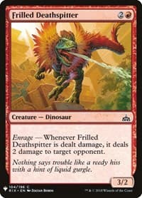 Frilled Deathspitter - The List Reprints - Magic: The Gathering card