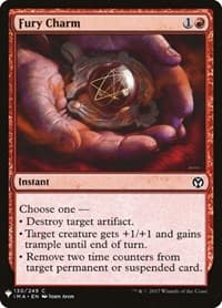 Fury Charm - The List Reprints - Magic: The Gathering card