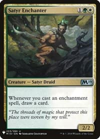 Satyr Enchanter - The List Reprints - Magic: The Gathering card