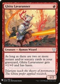 Ghitu Lavarunner - The List Reprints - Magic: The Gathering card