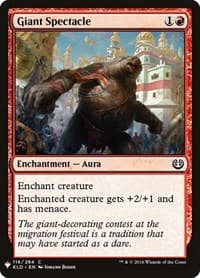 Giant Spectacle - The List Reprints - Magic: The Gathering card