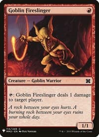 Goblin Fireslinger - The List Reprints - Magic: The Gathering card