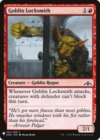 Goblin Locksmith - The List Reprints - Magic: The Gathering card