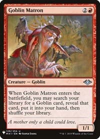 Goblin Matron (MH1) - The List Reprints - Magic: The Gathering card