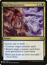 Soul Manipulation - The List Reprints - Magic: The Gathering card