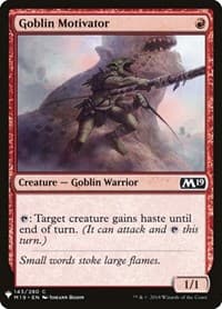 Goblin Motivator - The List Reprints - Magic: The Gathering card