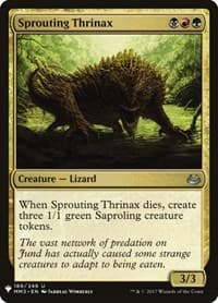 Sprouting Thrinax - The List Reprints - Magic: The Gathering card