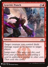 Gravitic Punch - The List Reprints - Magic: The Gathering card