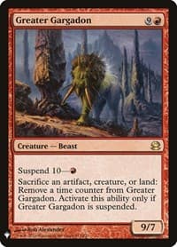 Greater Gargadon - The List Reprints - Magic: The Gathering card