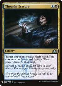 Thought Erasure - The List Reprints - Magic: The Gathering card