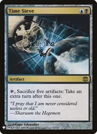Time Sieve - The List Reprints - Magic: The Gathering card