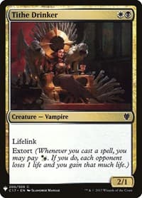 Tithe Drinker - The List Reprints - Magic: The Gathering card