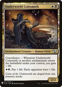 Underworld Coinsmith - The List Reprints - Magic: The Gathering card