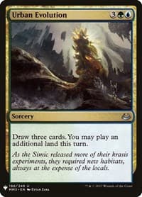 Urban Evolution - The List Reprints - Magic: The Gathering card