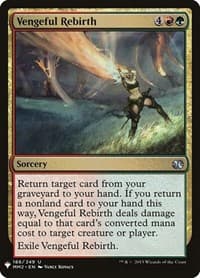 Vengeful Rebirth - The List Reprints - Magic: The Gathering card