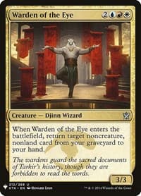 Warden of the Eye - The List Reprints - Magic: The Gathering card